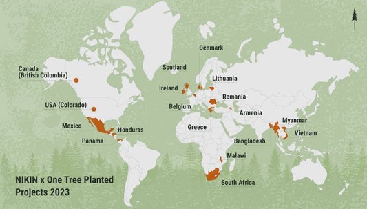 Review of the tree planting year 2023 - NIKIN x One Tree Planted - NIKIN CH