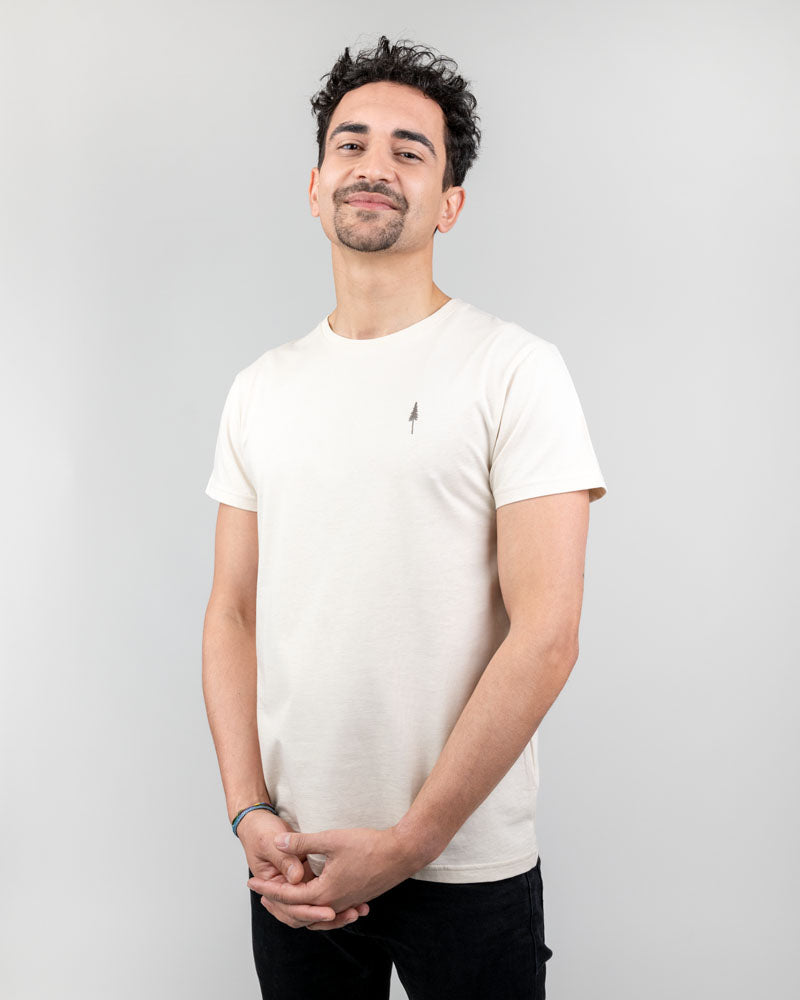 Beige | Basic Unisex - T-Shirt - NIKIN EU