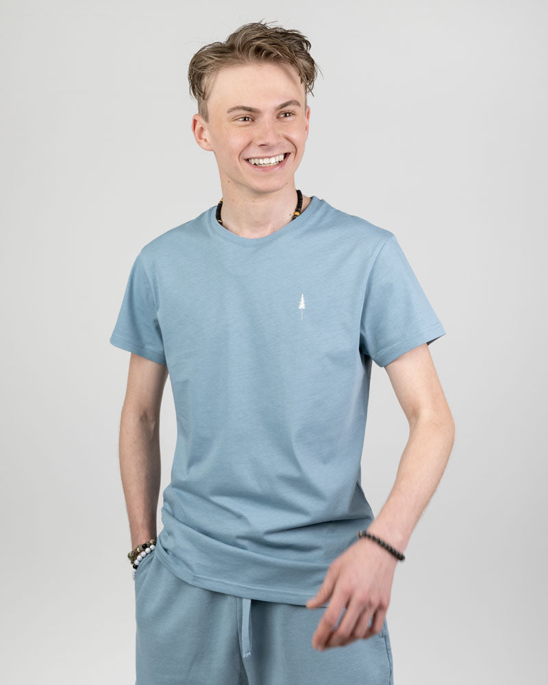 Blue | Basic Unisex - T-Shirt - NIKIN EU