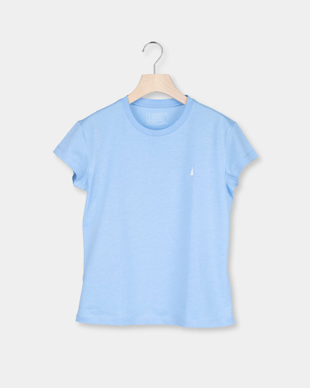 TreeShirt Femme Sky Blue - TSHIRT - NIKIN