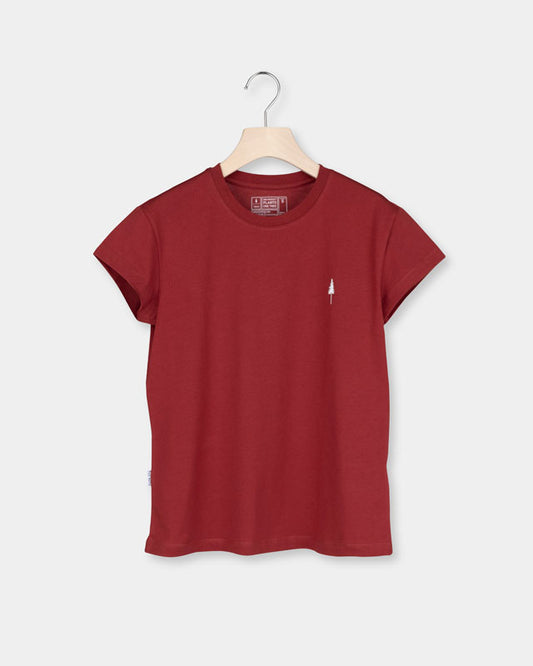 TreeShirt Women Bloodstone Red - TSHIRT - NIKIN