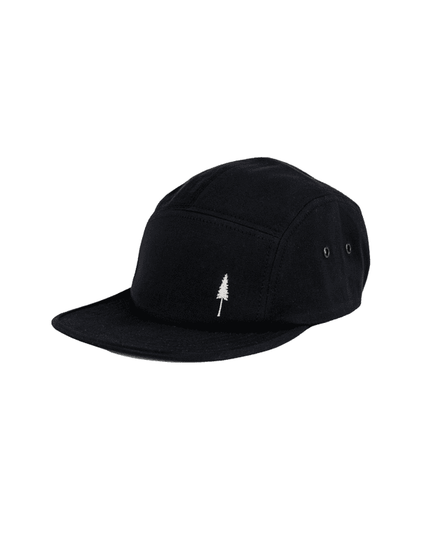 Black | TreeCap 5Panel - Cap - NIKIN