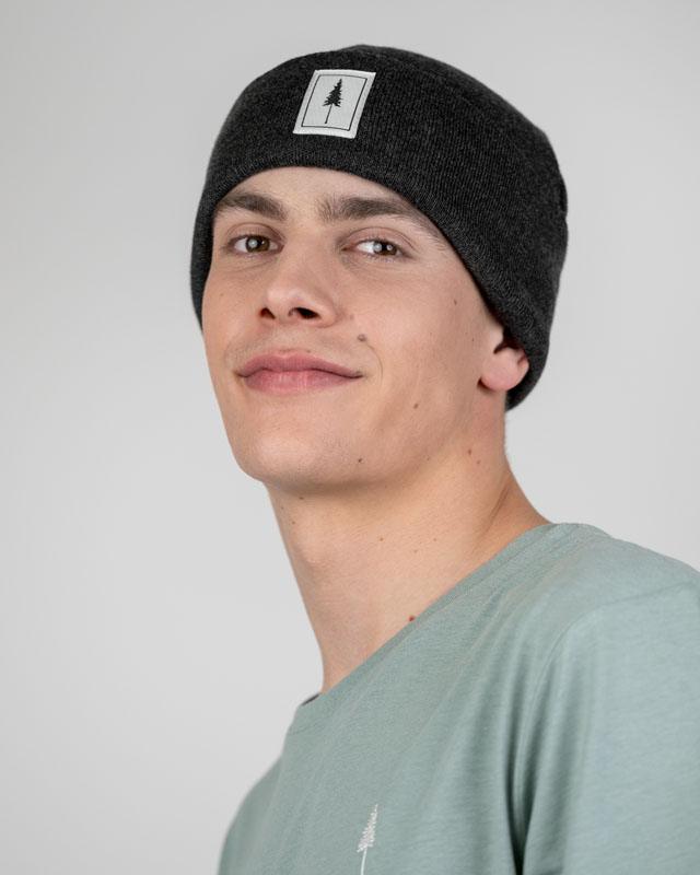 Treeanie Classic Black Mel - BEANIE - NIKIN