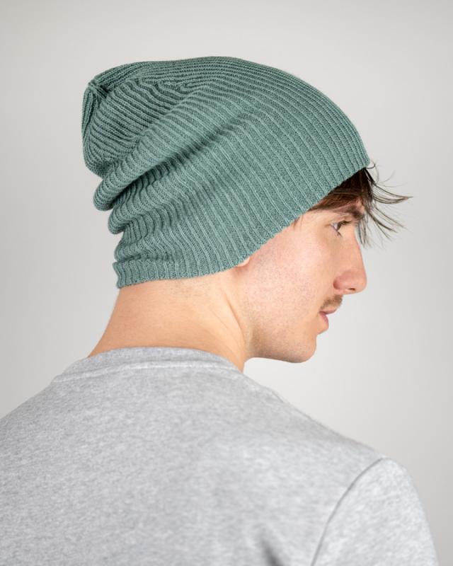 Treeanie Ribbed Turquoise - BEANIE - NIKIN