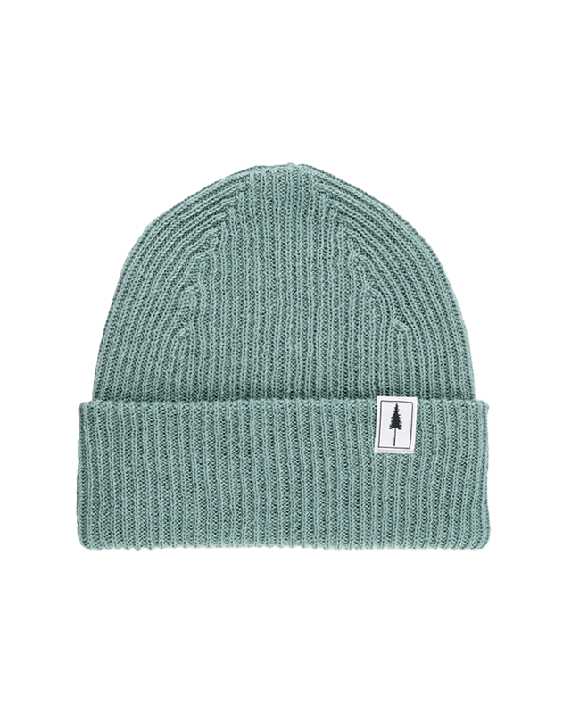 Treeanie Ribbed Turquoise - BEANIE - NIKIN