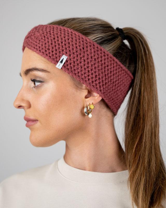 TreeHeadband Knitted Twist Blush - HEADBAND - NIKIN