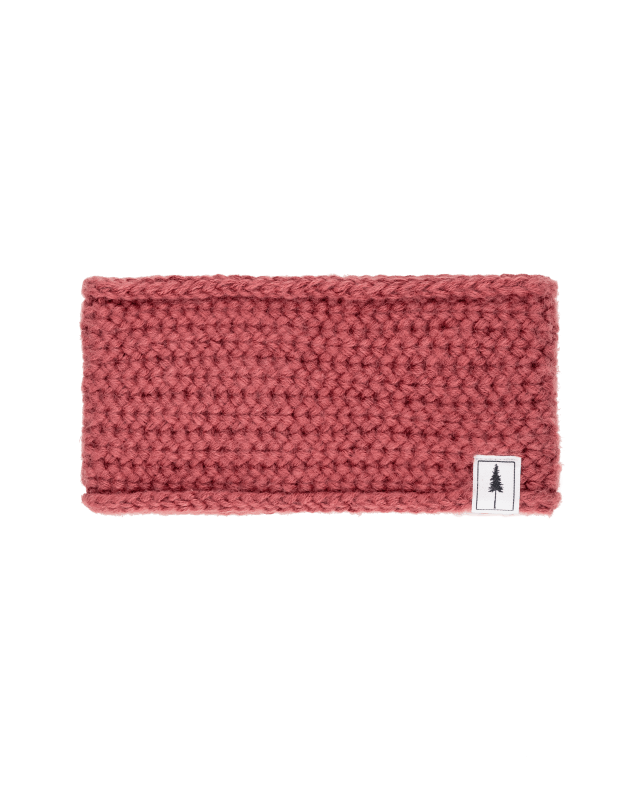 TreeHeadband Knitted Fleece Blush - HEADBAND - NIKIN