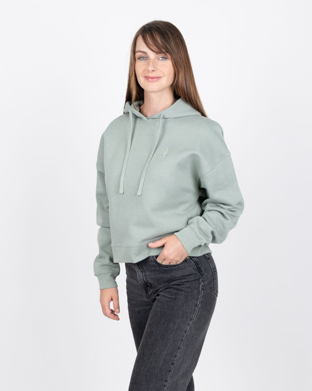 TreeHoodie Oversized Women Turquoise - HOODIE - NIKIN