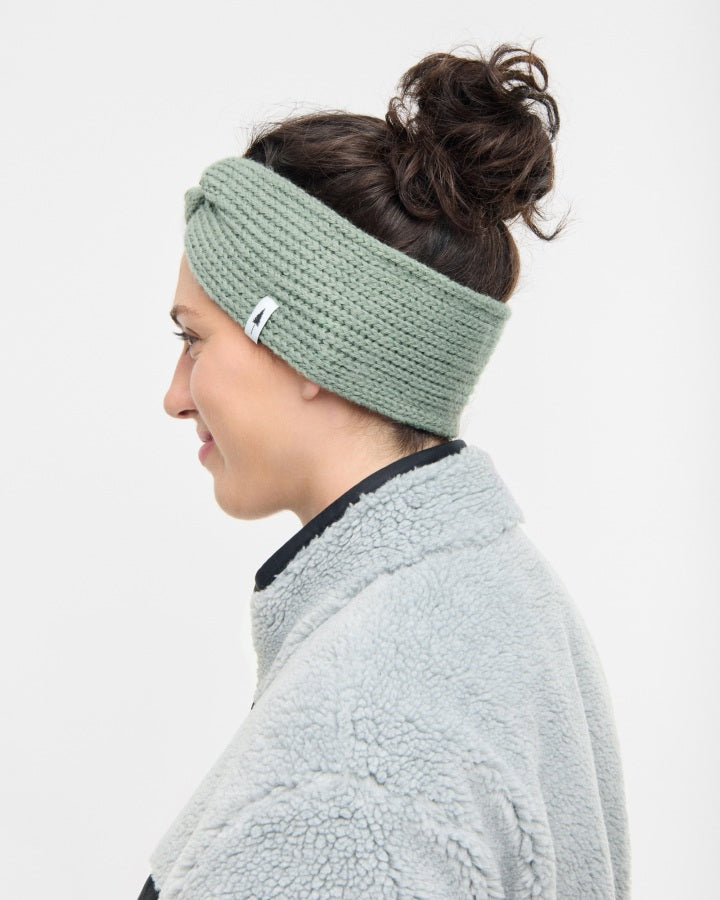 TreeHeadband Knitted Twist Cosy Cool Matcha