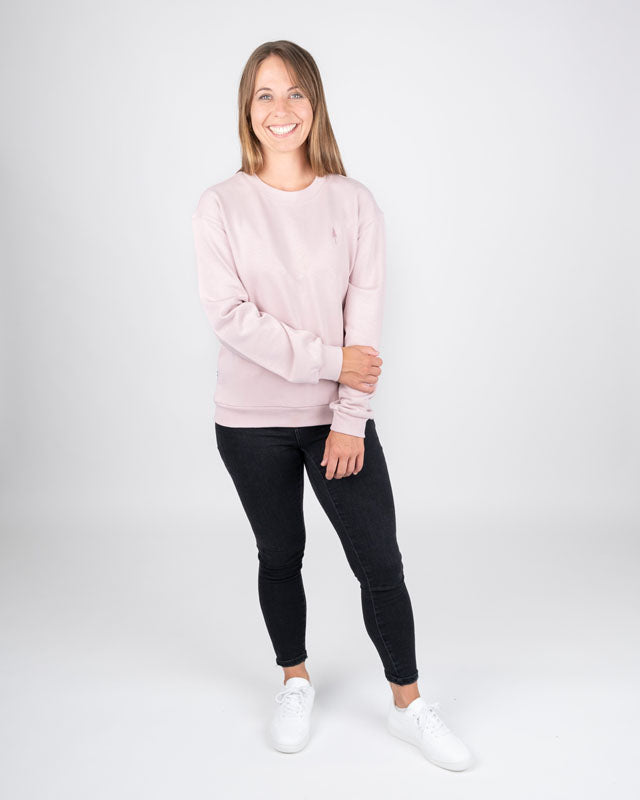 TreeSweater Relaxed Femme Cigogne blanche - SWEATER - NIKIN
