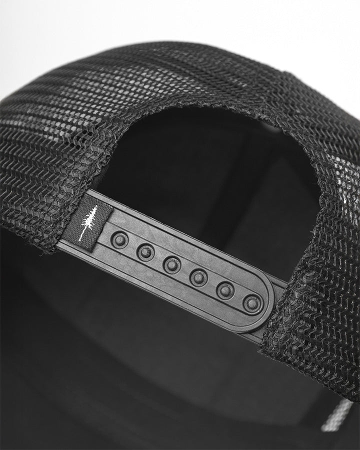 TreeCap 7Panel Trucker noir