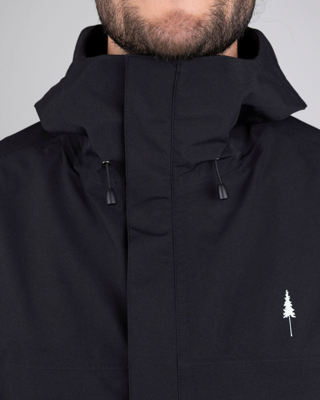 TreeJacket Rain Black - VESTE - NIKIN