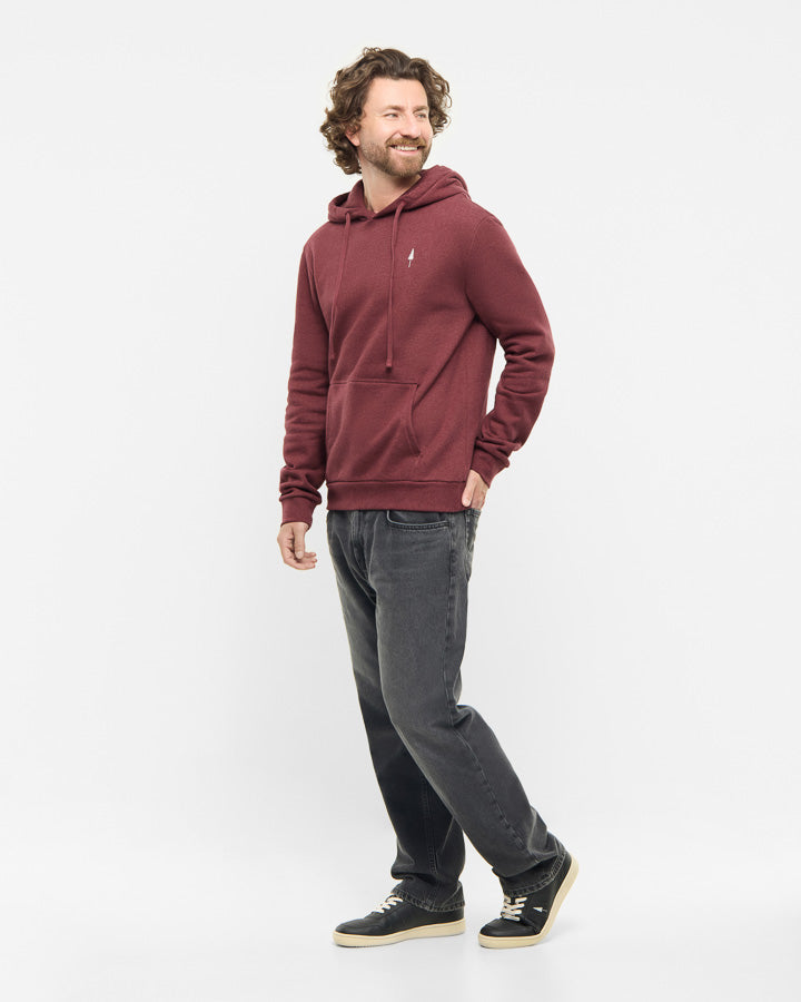 TreeHoodie Bordeaux Mel