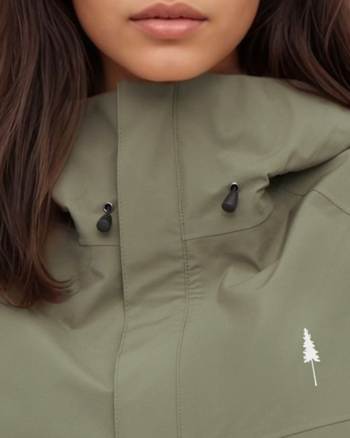 TreeJacket Rain Femme Turtle - VESTE - NIKIN