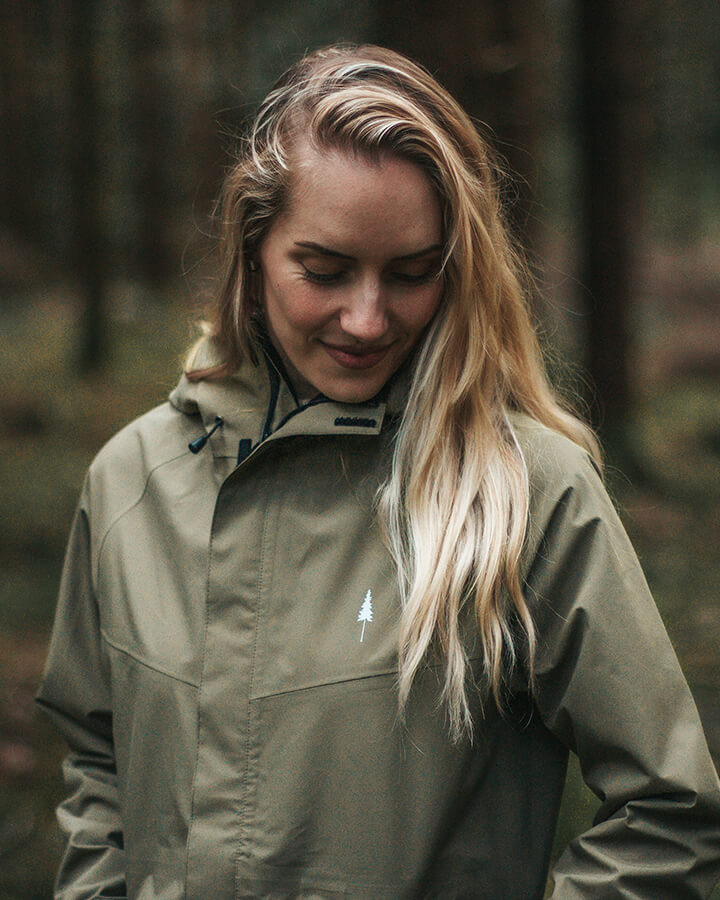 TreeJacket Rain Femme Turtle - VESTE - NIKIN