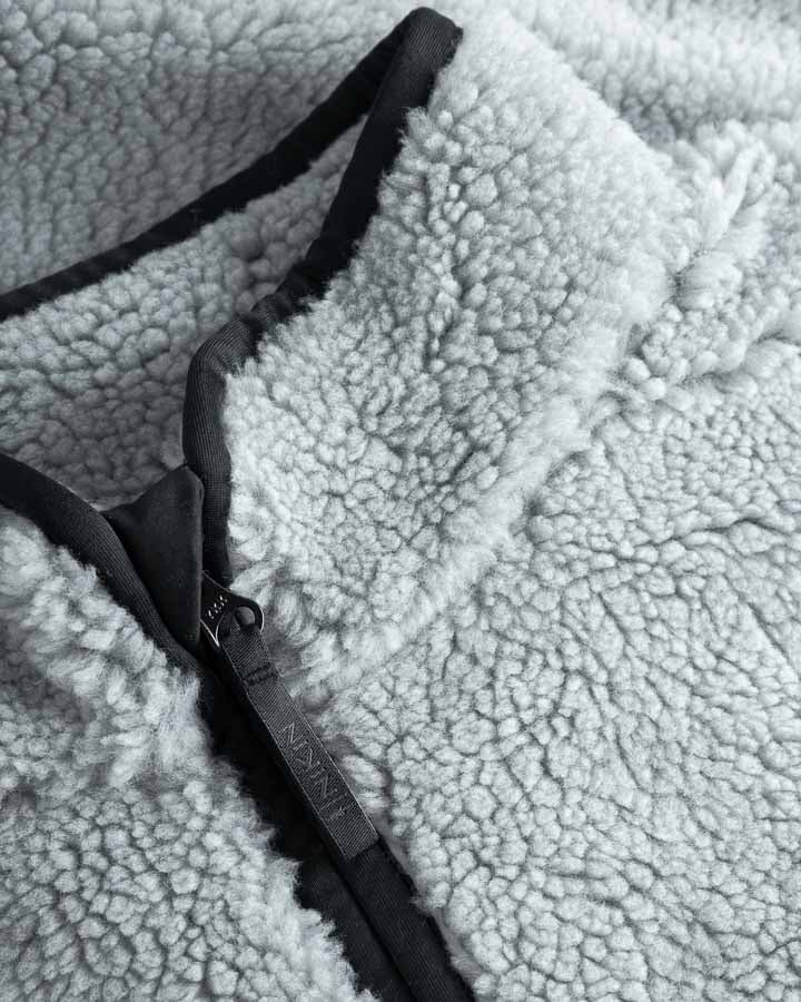 TreeFleece Teddy Relaxed Jacket Grey Mel