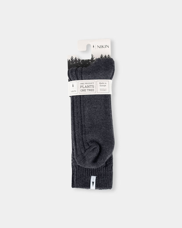 TreeSocks Cosy Women Black Mel - SOCKS - NIKIN