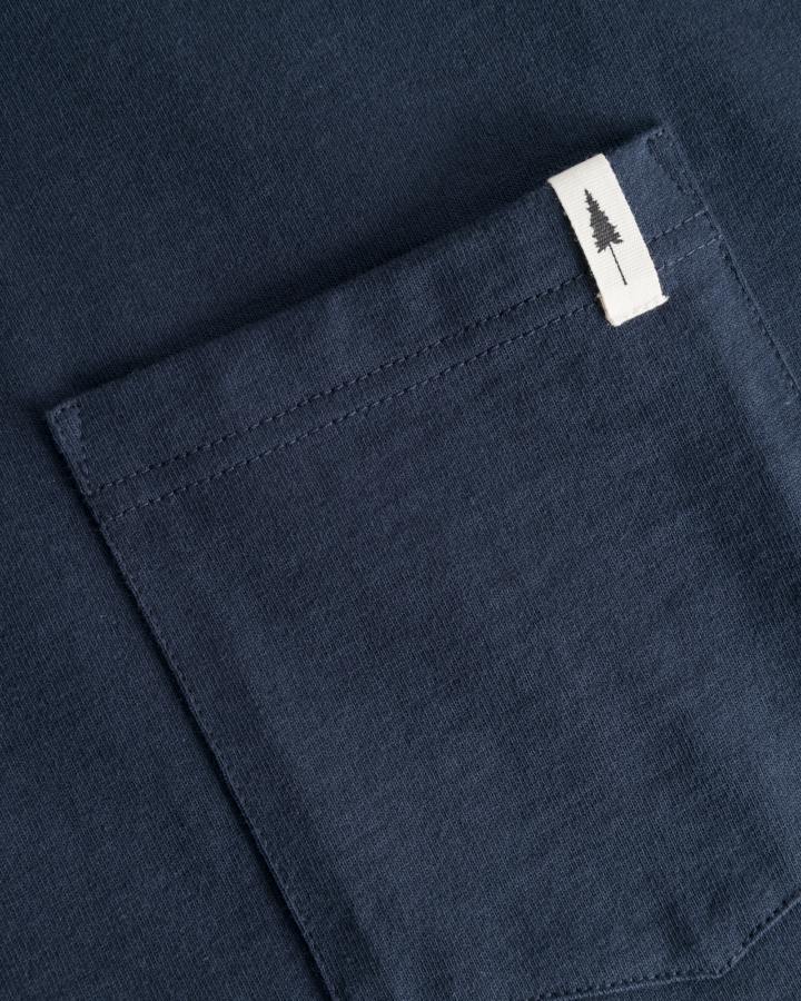 TreeShirt Mono manches longues Pocket Relaxed Dark Navy