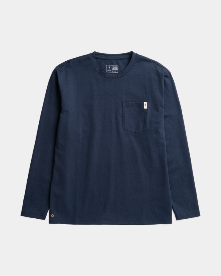 TreeShirt Mono manches longues Pocket Relaxed Dark Navy