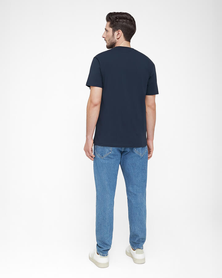 TreeShirt Plain Dark Navy - TSHIRT - NIKIN