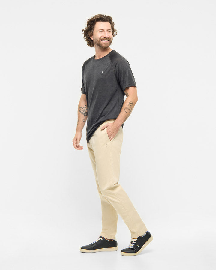 TreeShirt Wool Dark Anthracite Mel
