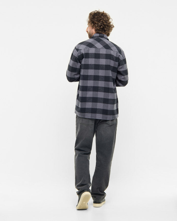 TreePlanter Overshirt Check Anthracite-Black