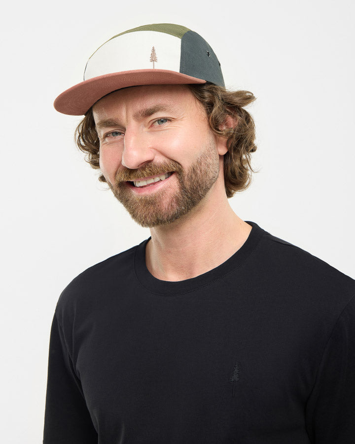 TreeCap 5 Panel Colorblock multicolore