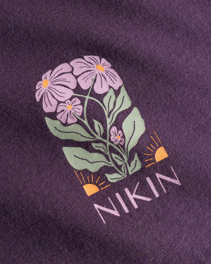 TreeShirt Femme Connected By Nature Deep Purple