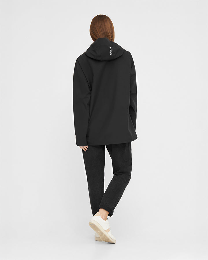TreeJacket Rain Femme Noir