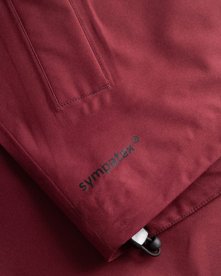 TreeJacket Rain Women Burgundy