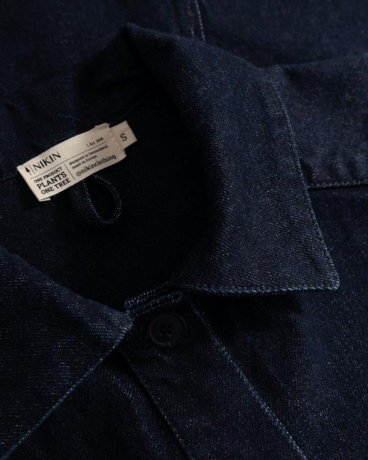 TreeJacket Denim RecCotton Femme Indigo Femme