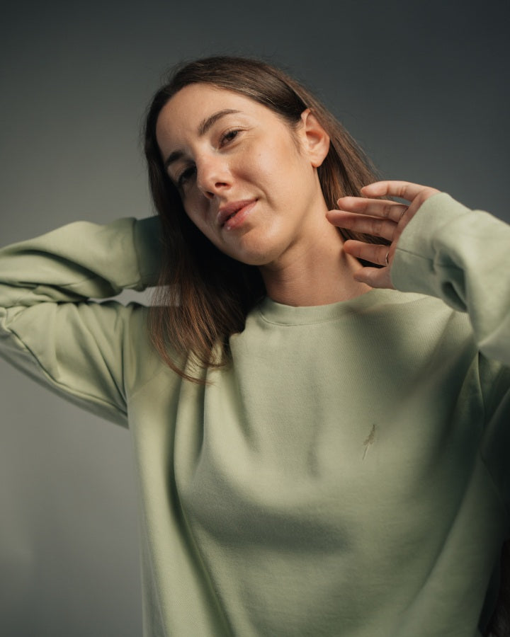 TreeSweater Evolve Relaxed Femme Cool Matcha