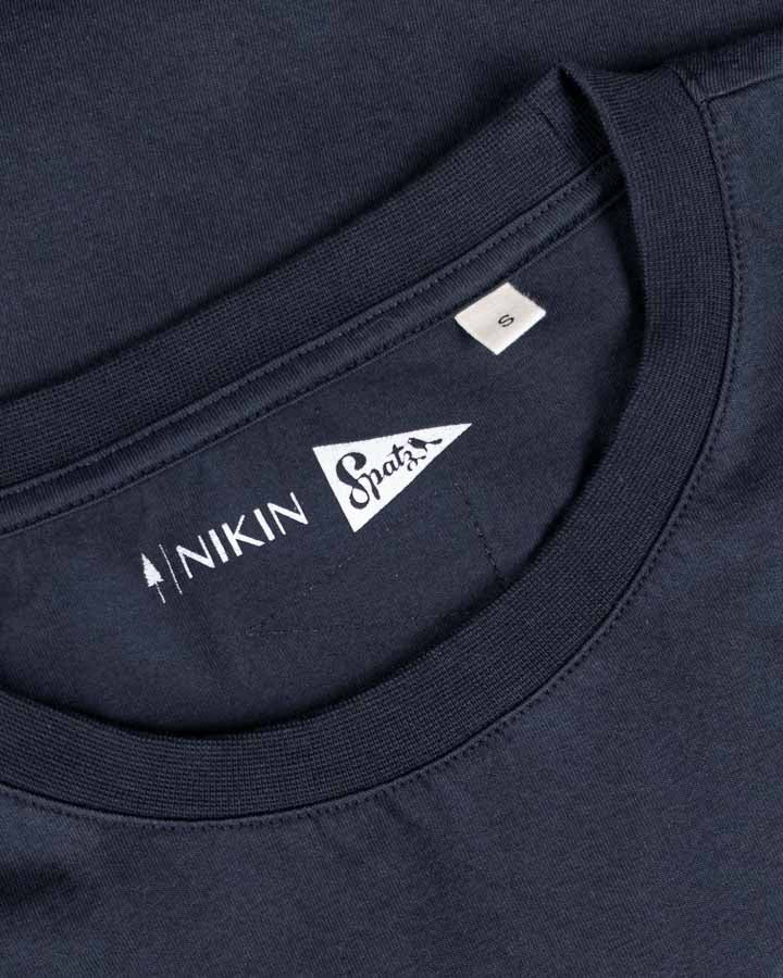 TreeShirt Pocket Spatz Bleu marine foncé