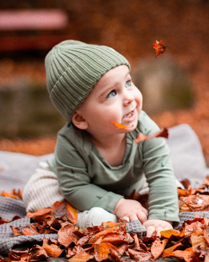 Treeanie Ribbed Baby Cool Matcha - BEANIE - NIKIN