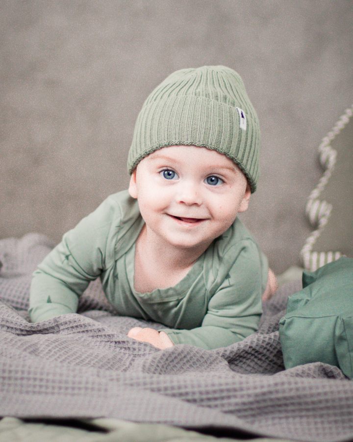 Treeanie Ribbed Baby Cool Matcha - BEANIE - NIKIN