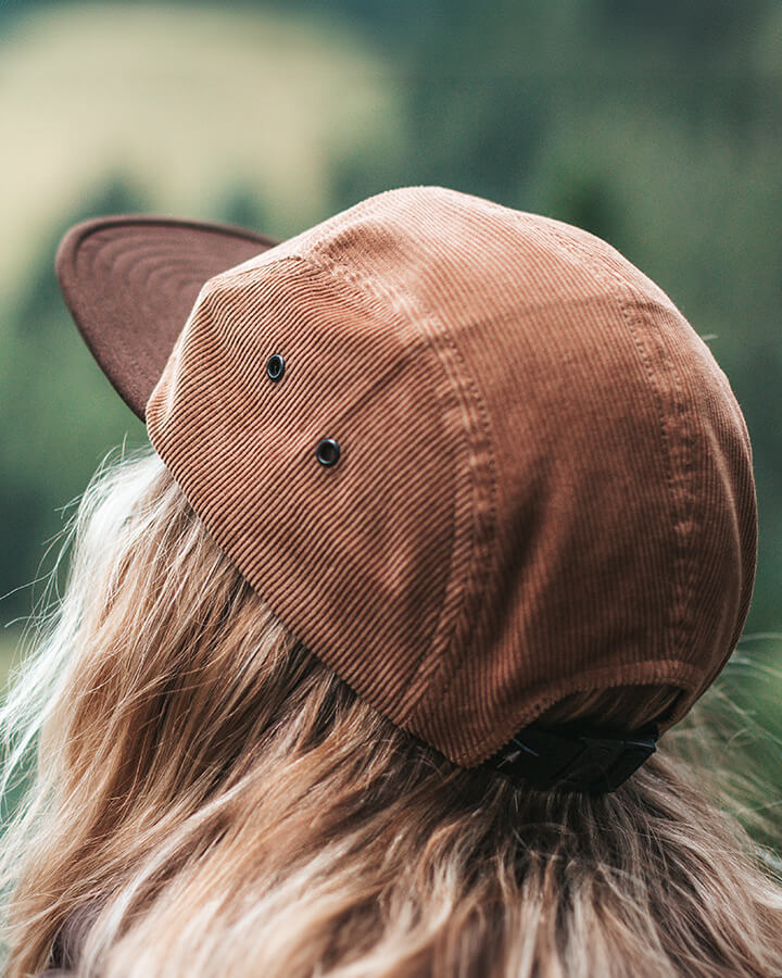 TreeCap 5Panel Corduroy Caramel - CAP - NIKIN