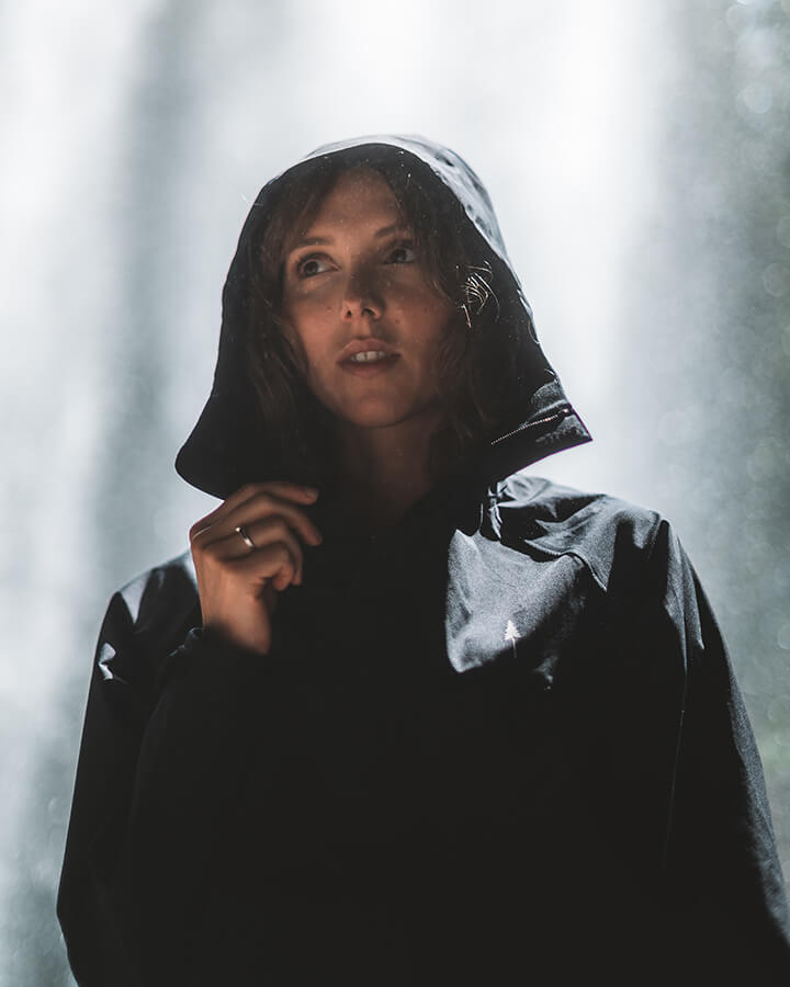 TreeJacket Rain Women Black - JACKET - NIKIN