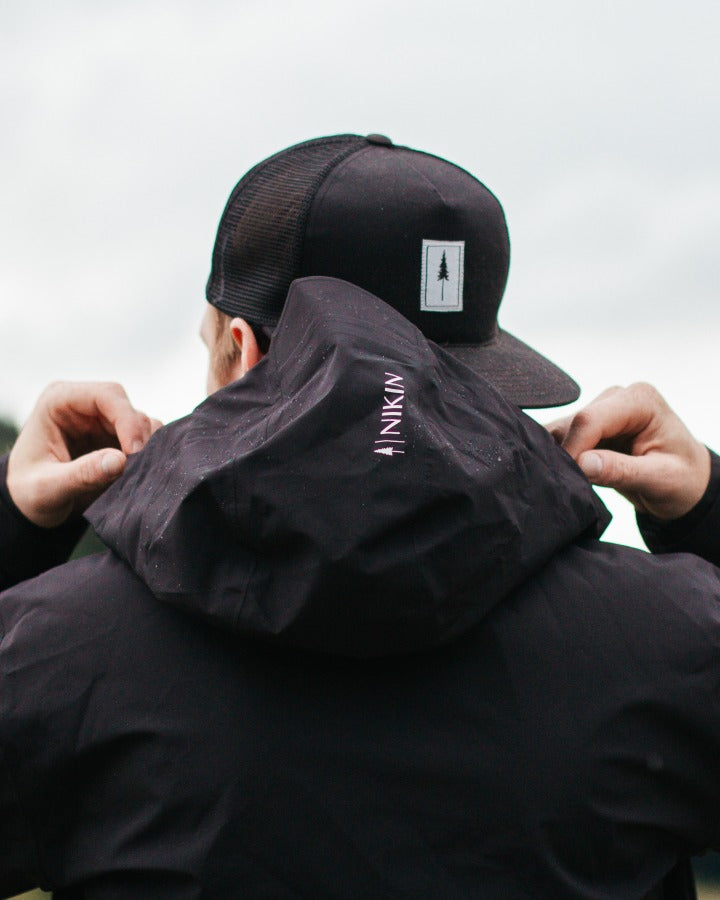 TreeJacket Rain Black - VESTE - NIKIN
