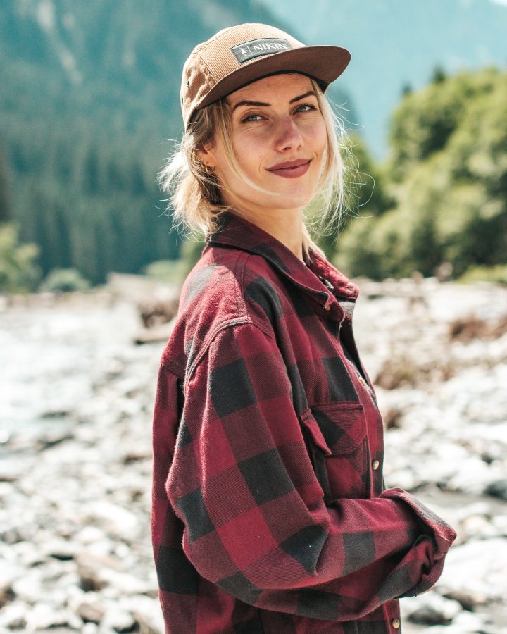 TreePlanter Overhirt Buffalo Check Deep Maroon-Black - SHIRT - NIKIN