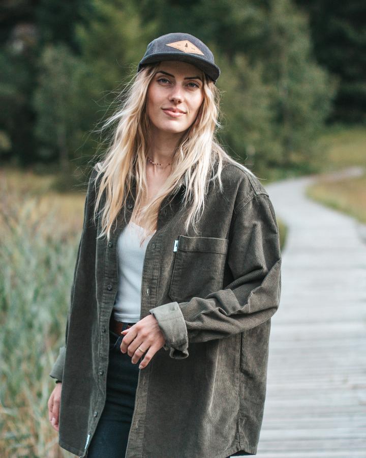 TreePlanter Overshirt Corduroy Grape Leaf - SHIRT - NIKIN