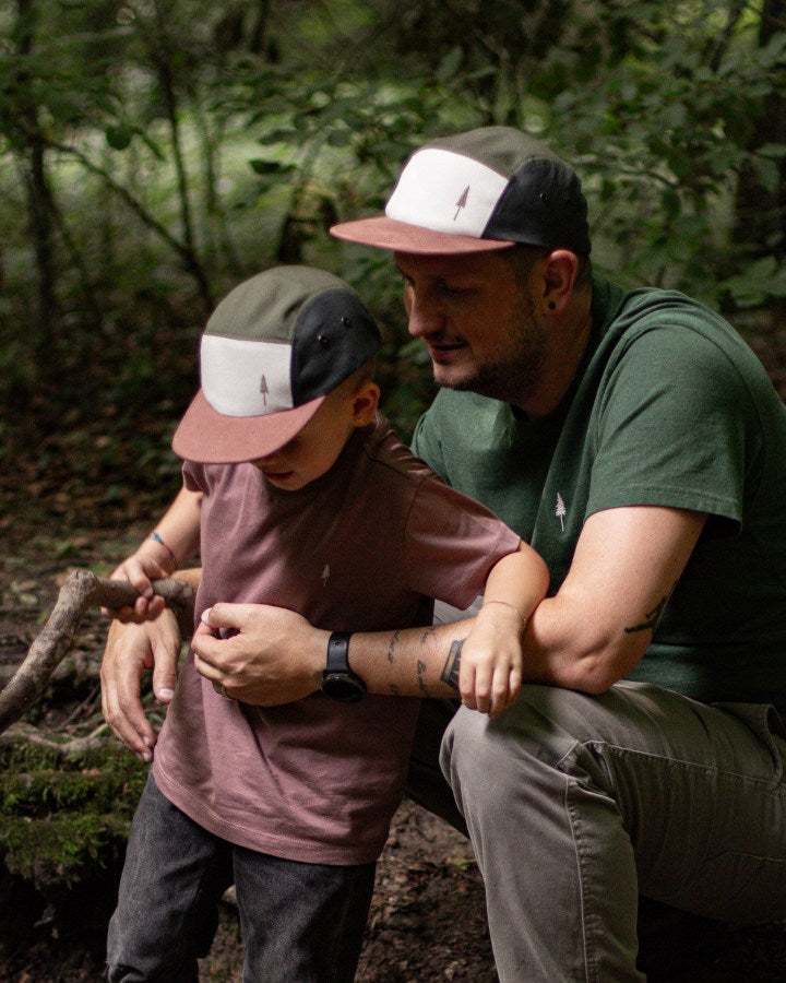 TreeCap 5 Panel Colorblock multicolore