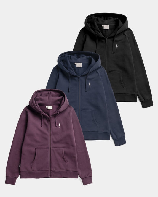 TreeHoodie Jacket Femme 3-Pack