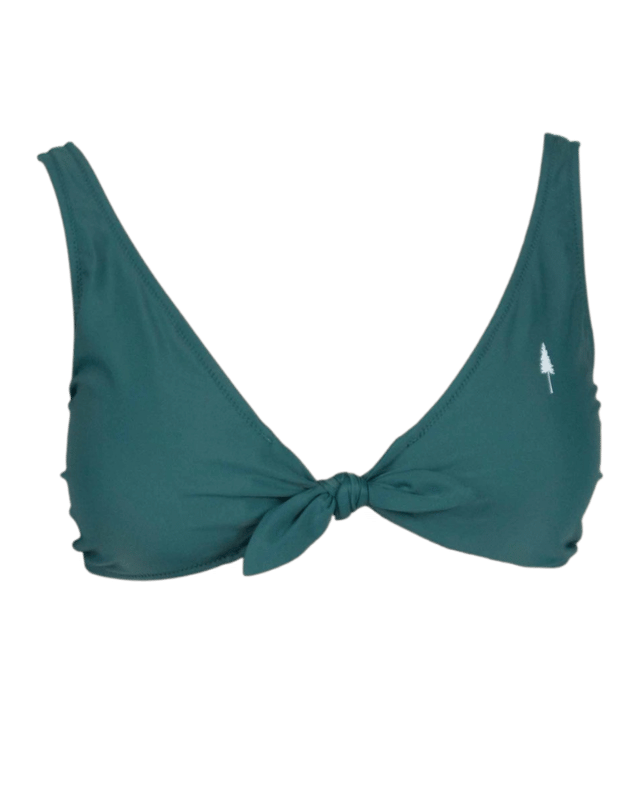 TreeKini Knot Top Petrol - SWIMWEAR - NIKIN