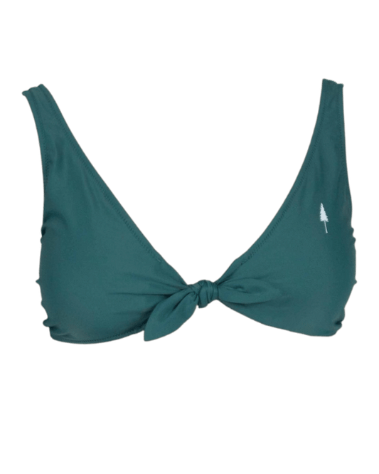 TreeKini Knot Top Petrol - SWIMWEAR - NIKIN