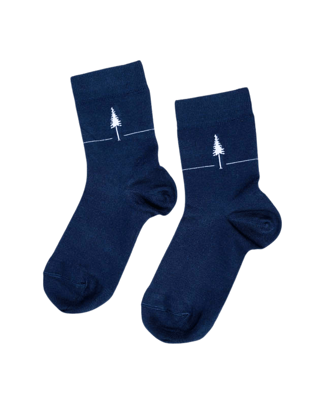 TreeSocks Standard Single Navy - SOCKS - NIKIN