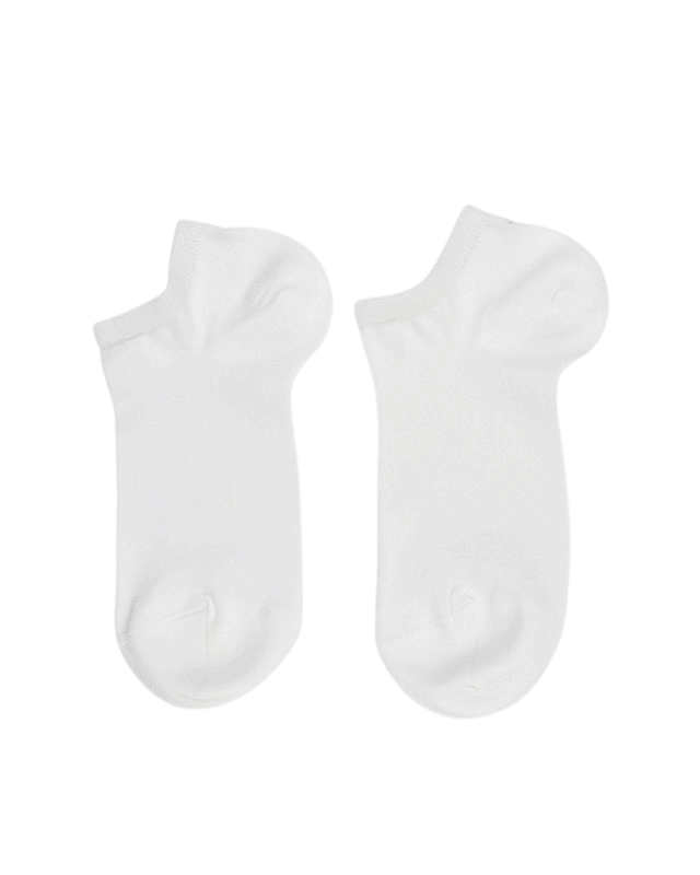 TreeSocks Short Heel White - SOCKS - NIKIN