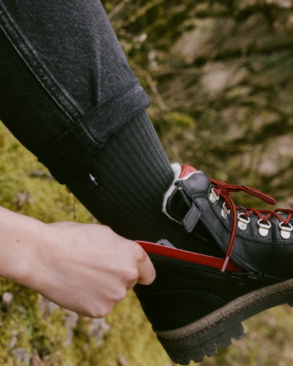 TreeSocks Outdoor Anthracite - SOCKS - NIKIN