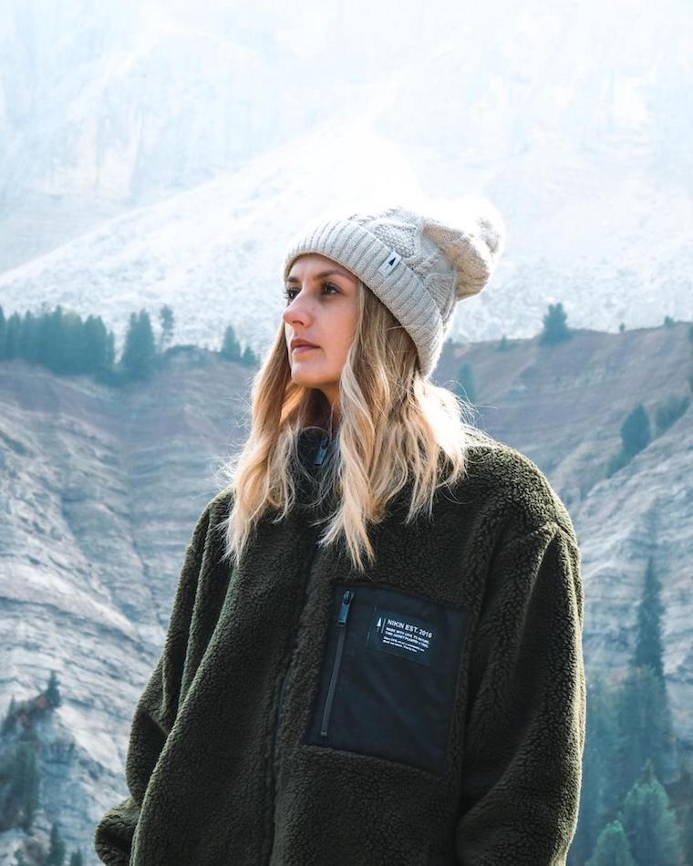 Treeanie Cable Knit PomPom Chalk - BEANIE - NIKIN