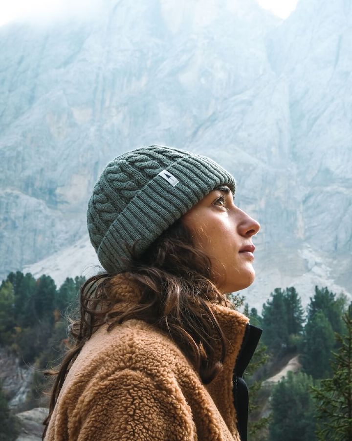 Treeanie Cable Knit Sage - BEANIE - NIKIN