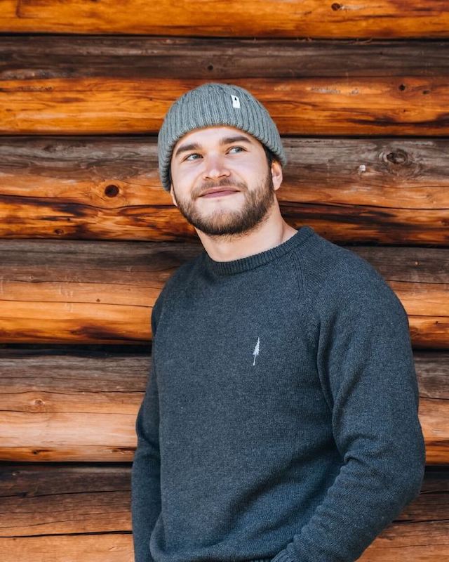 Treeanie Cable Knit Sage - BEANIE - NIKIN